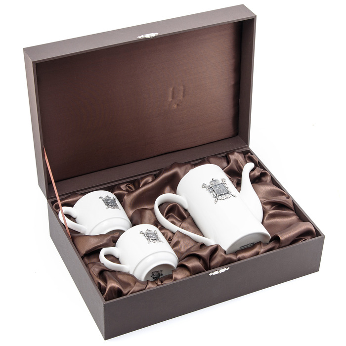 Porcelain tea set for 2 persons "Petersburg"